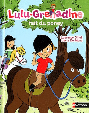 Lulu-grenadine fait du poney
