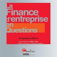 DCG 6 - La finance d'entreprise en questions