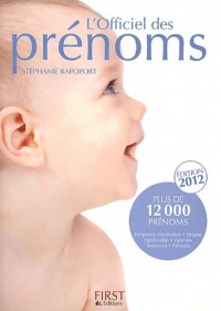 OFFICIEL DES PRENOMS 2012