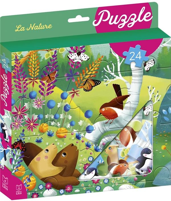 Ma boite a puzzle 24p nature
