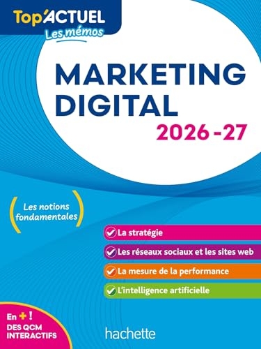 Top'Actuel Marketing digital 2026-2027