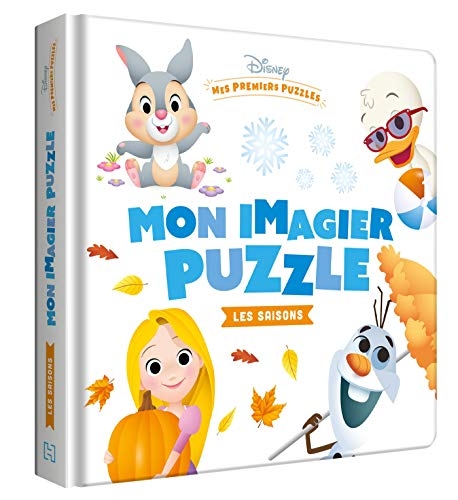 DISNEY BABY - Mes Premiers Pas - Mon Imagier Puzzle - Les saisons