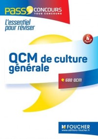 QCM de culture générale - Tous concours - Entraînement et révision - Pass'Concours Nº3