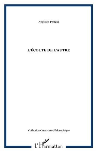 L'écoute de l'autre