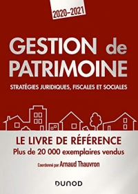 Gestion de patrimoine - 2020-2021 - Stratégies juridiques, fiscales et sociales: Stratégies juridiques, fiscales et sociales (2020-2021)