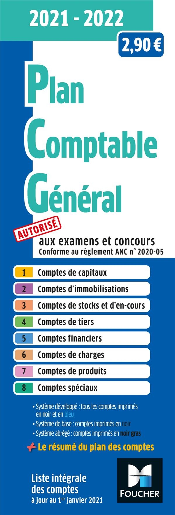 Plan Comptable General - Pcg - 2021-2022