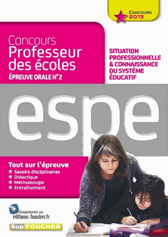 Epreuve orale Nº2 - Situation professionnelle et connaissance du système Educatif
