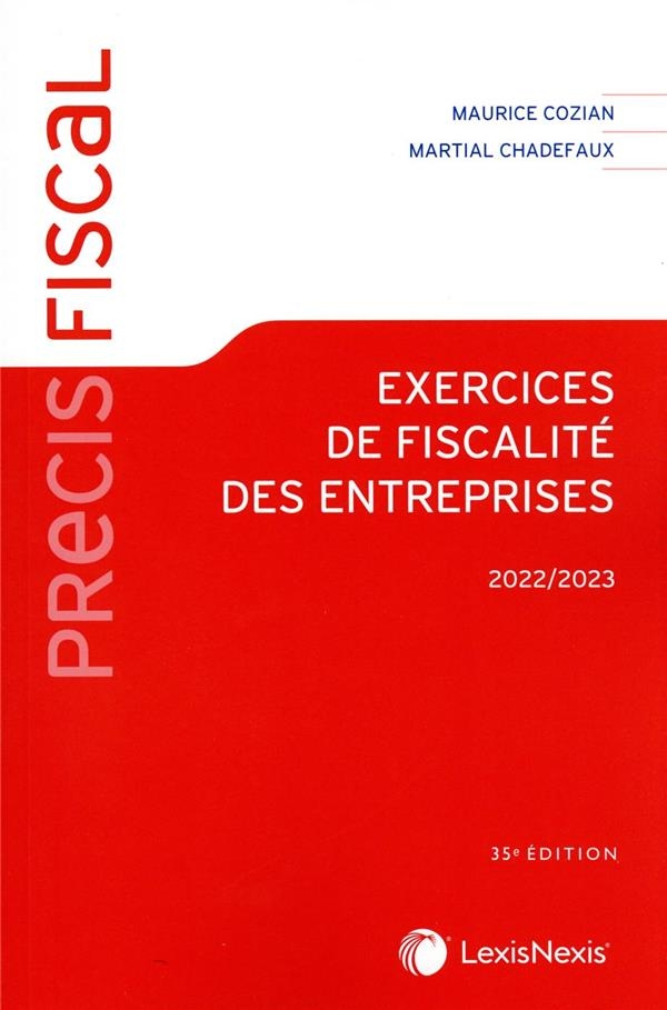 Exercices de fiscalité des entreprises 2022/2023
