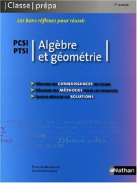 Algèbre et Géométrie - PCSI PTSI