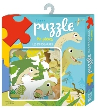 Ma boîte à jeux: Puzzle les dinosaures - Dès 3 ans