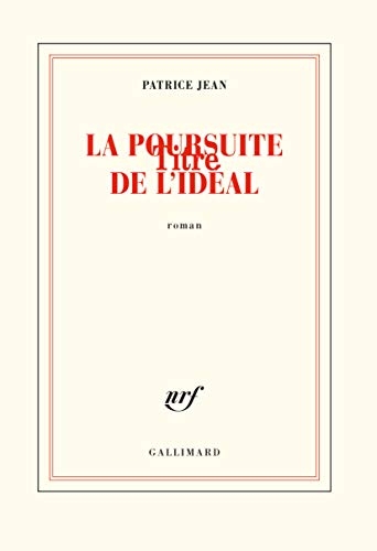 La Poursuite de l'idéal
