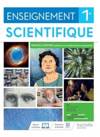 Enseignement scientifique 1re - Livre élève - Ed. 2024