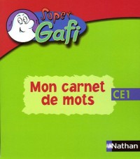 Mon carnet de mots CE1