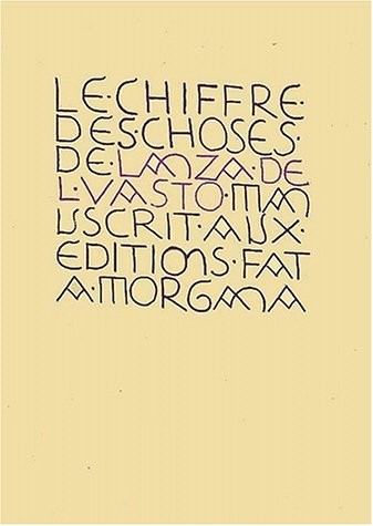 Le chiffre des choses