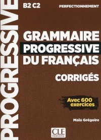Grammaire progressive du français - Niveau perfectionnement - Corrigés - Nouvelle couverture