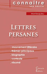 Fiche de lecture Lettres persanes de Montesquieu (analyse littéraire de référence et résumé complet)
