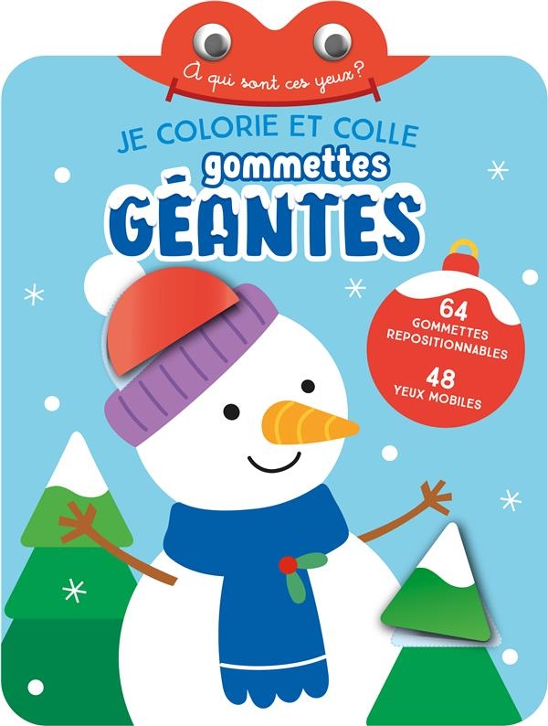 Bonhomme de neige yeux