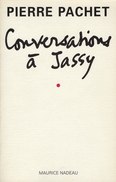 Conversations à Jassy [9782862311418]