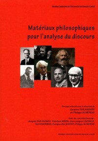 Materiaux Philosophiques pour l'Analyse du Discours