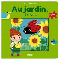 MON LIVRE PUZZLE 4P - AU JARDIN J'AI VU... Dès 18 mois