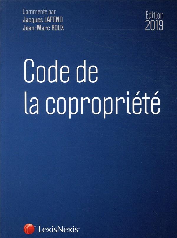 Code de la copropriété 2019