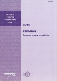 CAPES espagnol : Concours interne et CAER-PC