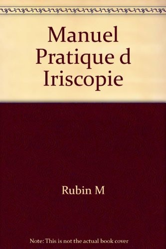Manuel pratique d'iriscopie