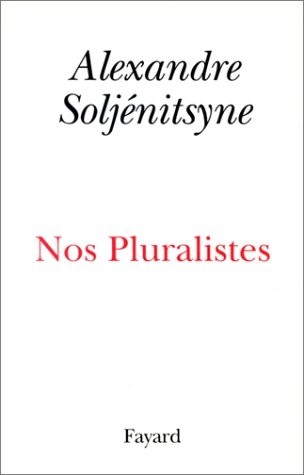 Nos pluralistes