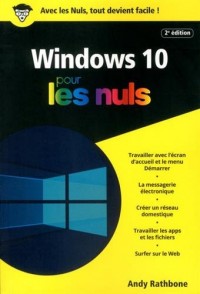 Windows 10 pour les Nuls poche, 2e édition