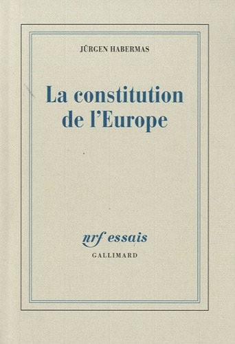 La constitution de l'Europe