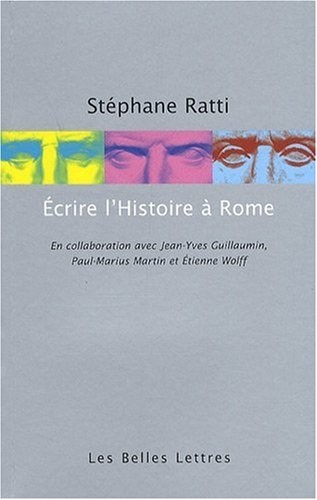 Ecrire l'histoire à Rome
