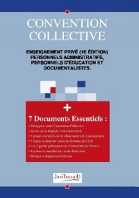 3320. Enseignement privé (1e edition) personnels administratifs, personnels d'éducation et documentalistes Convention collective