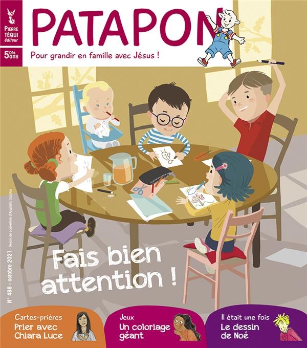 Patapon Octobre 2021 N°488 - Fais bien attention !