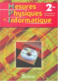 Mesures physiques et informatique, 2de - Enseignement de détermination
