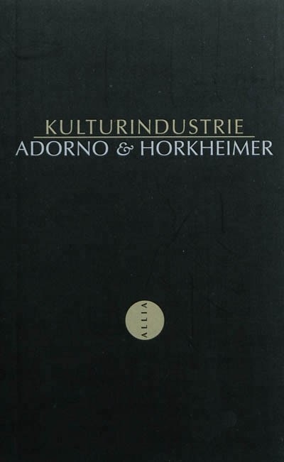 Kulturindustrie