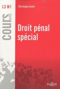 Droit pénal spécial - 1ère édition: Cours