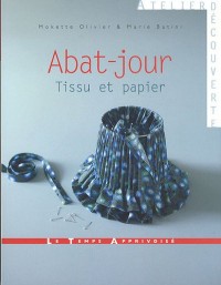 Abat-jour : tissu et papier