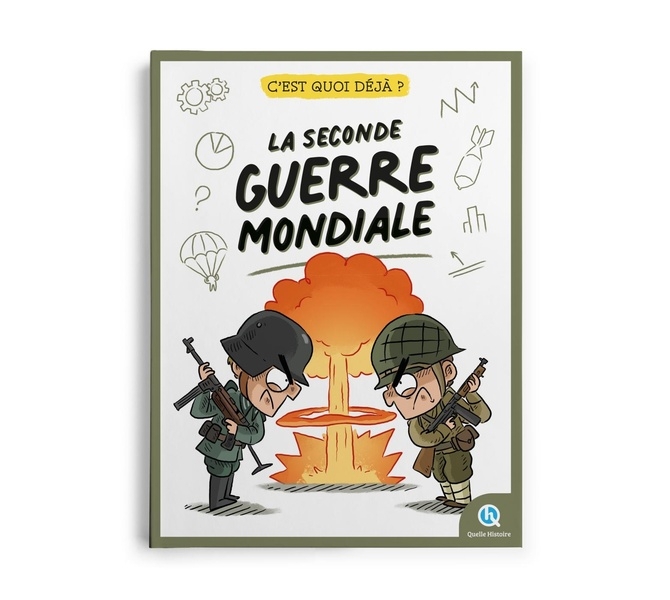 C'est quoi déjà la Seconde Guerre mondiale ?: Ce livre est parfait et légèrement décalé.