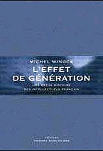 L'effet de génération