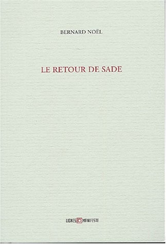 Le retour de Sade