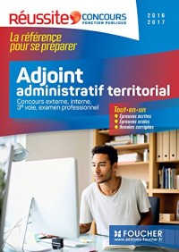 Adjoint administratif territorial - Réussite concours 2016-2017