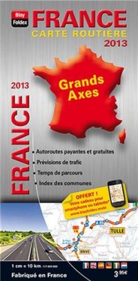 France : Carte routière 1/100 0000