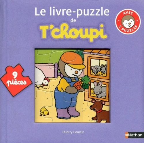 Le livre puzzle de T'choupi - Dès 2 ans