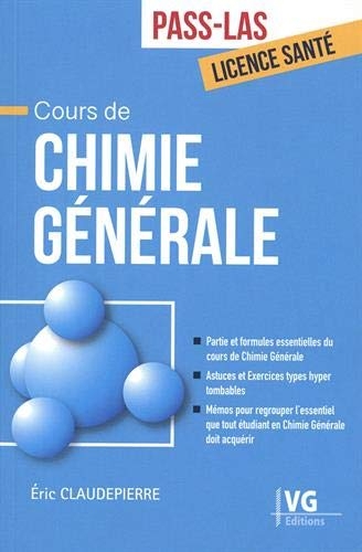 Cours de chimie générale