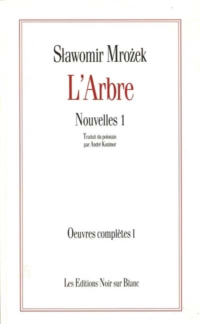 l'arbre (oeuvres completes 1)
