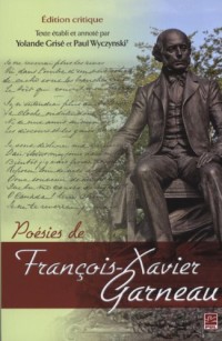 Poesies de François-Xavier Garneau