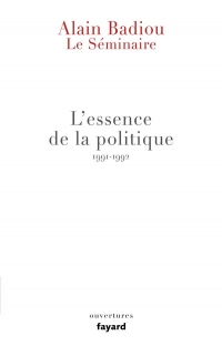 Le Séminaire - L'essence de la politique (1991-1992)