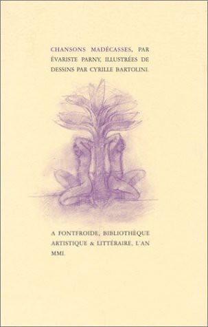 Chansons madecasses (livre non massicoté)