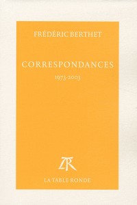 Correspondances: (1973-2003)