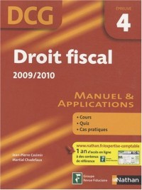 DROIT FISCAL EPREUVE 4 ELEVE